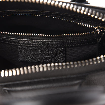 Givenchy Sugar Goatskin Striped Mini Antigona Black 8 of 10