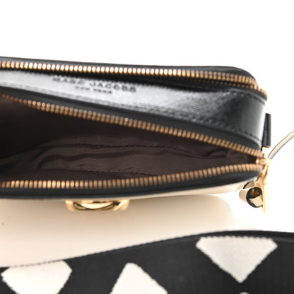 Marc Jacobs Saffiano Small Snapshot Camera Bag Cloud White Multicolor 5 of 10