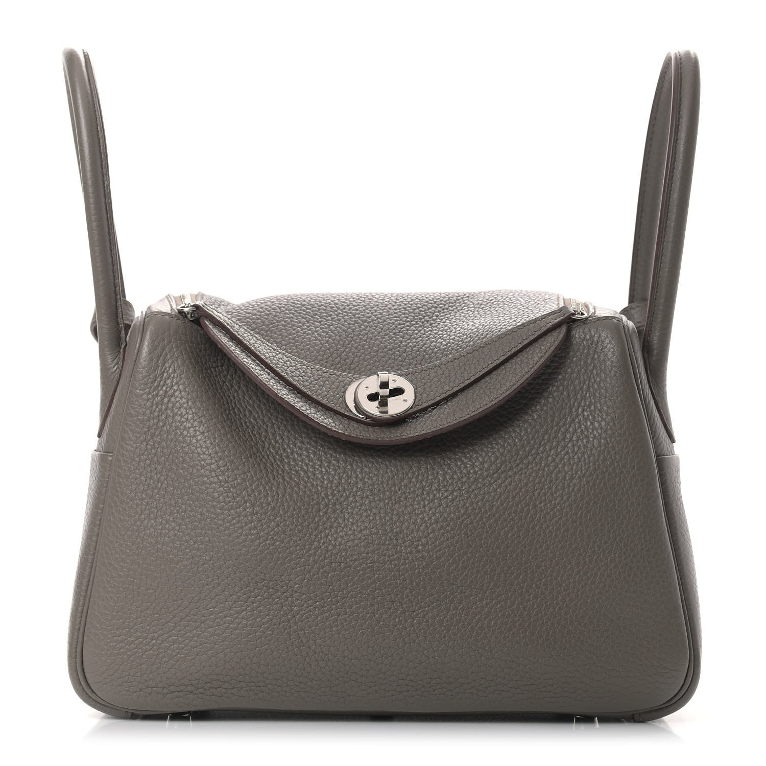 Hermes Taurillon Clemence Lindy 26 Etain 1 of 13