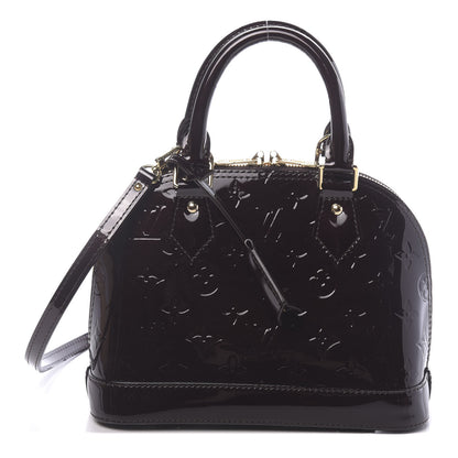 Louis Vuitton Vernis Alma BB Amarante 1 of 10