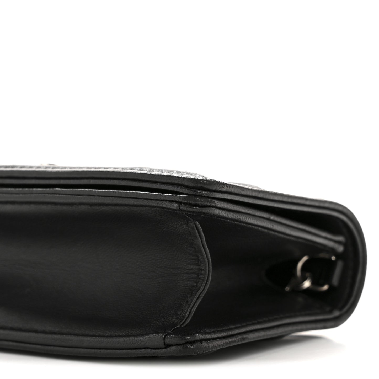 Lambskin Baby Diorama Flap Bag Black