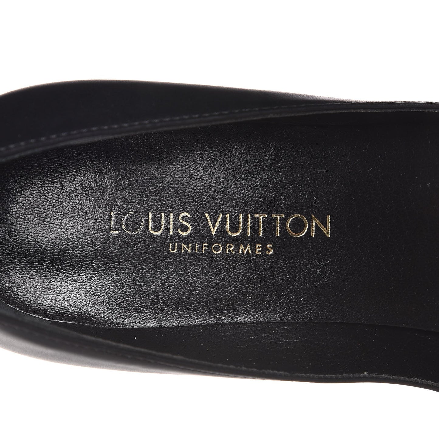 Calfskin Buckle Pumps 36.5 Black