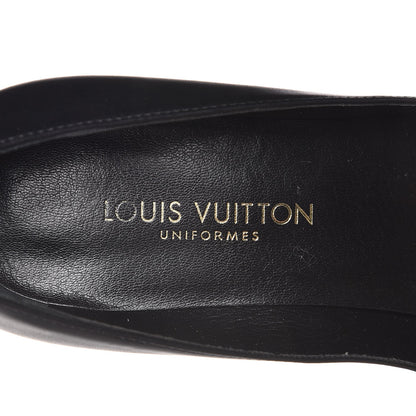 Louis Vuitton Calfskin Buckle Pumps 36.5 Black 9 of 10