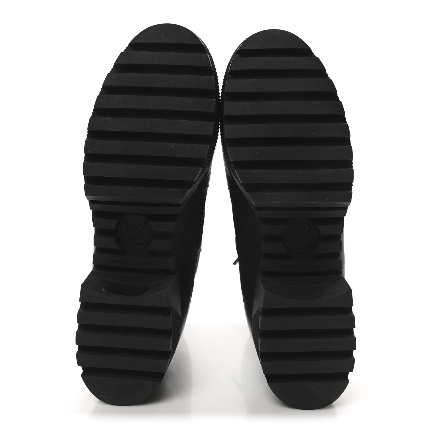 Louis Vuitton Suede Calfskin Jacquard Since 1854 Laureate Platform Desert Boots 38 Black 6 of 8