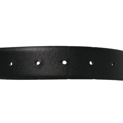 Chanel Calfskin CC Reversible Belt 85 34 Black Burgundy 5 of 9