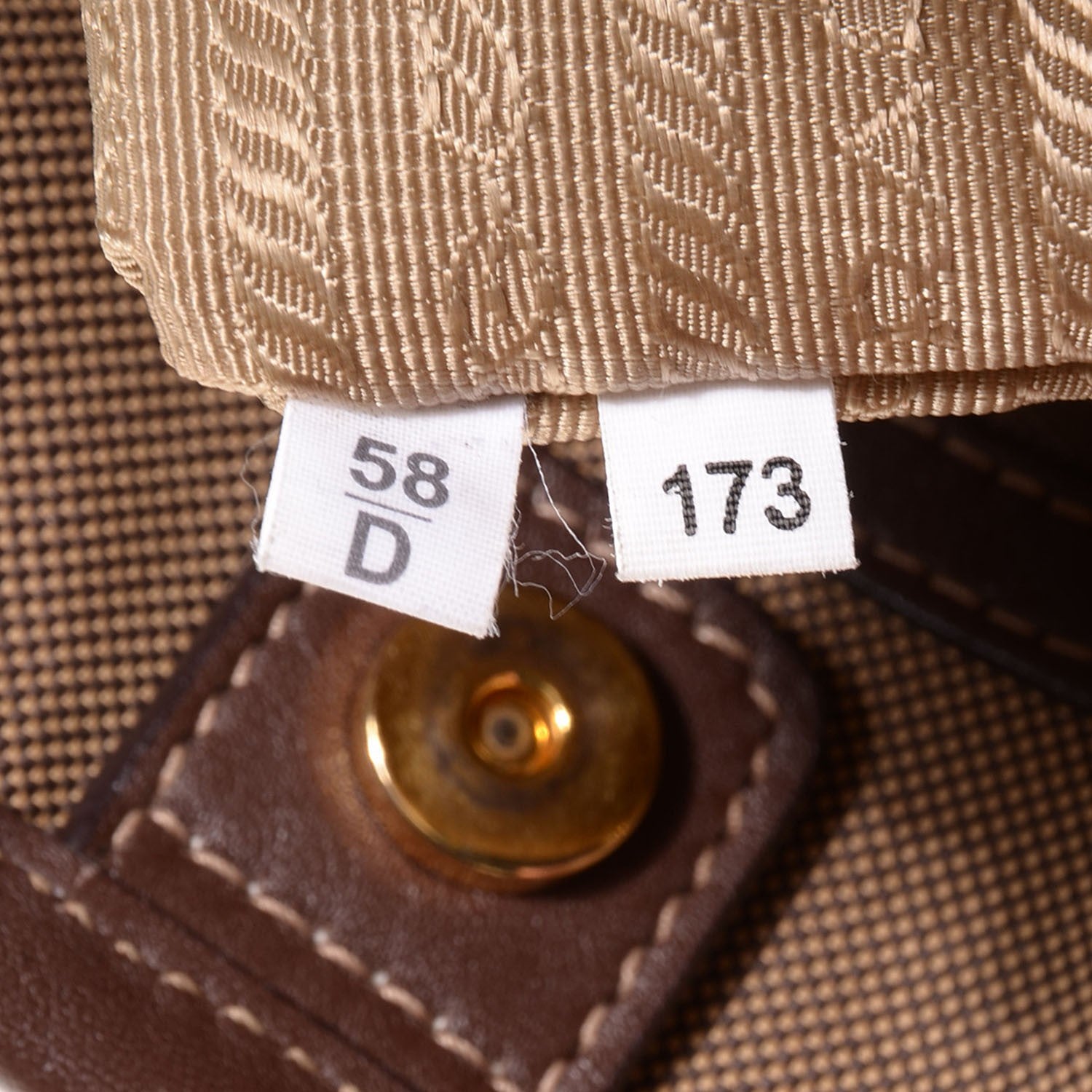 Prada Jacquard Logo Tote Corda Bruciato 6 of 9