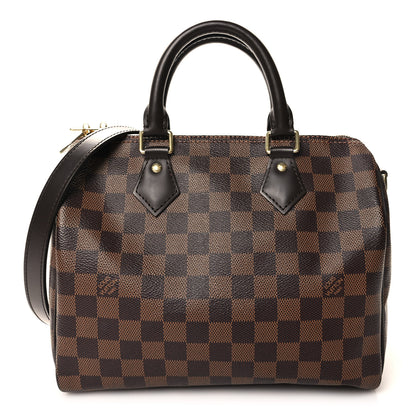Louis Vuitton Damier Ebene Speedy Bandouliere 25 1 of 10