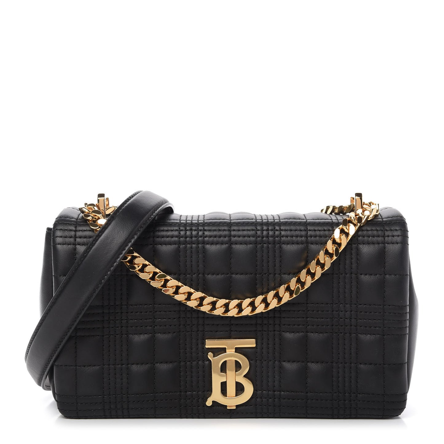 Lambskin Quilted Lola Bag Black
