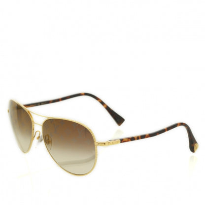 Louis Vuitton Conspiration Pilote Aviator Sunglasses Gold 1 of 10