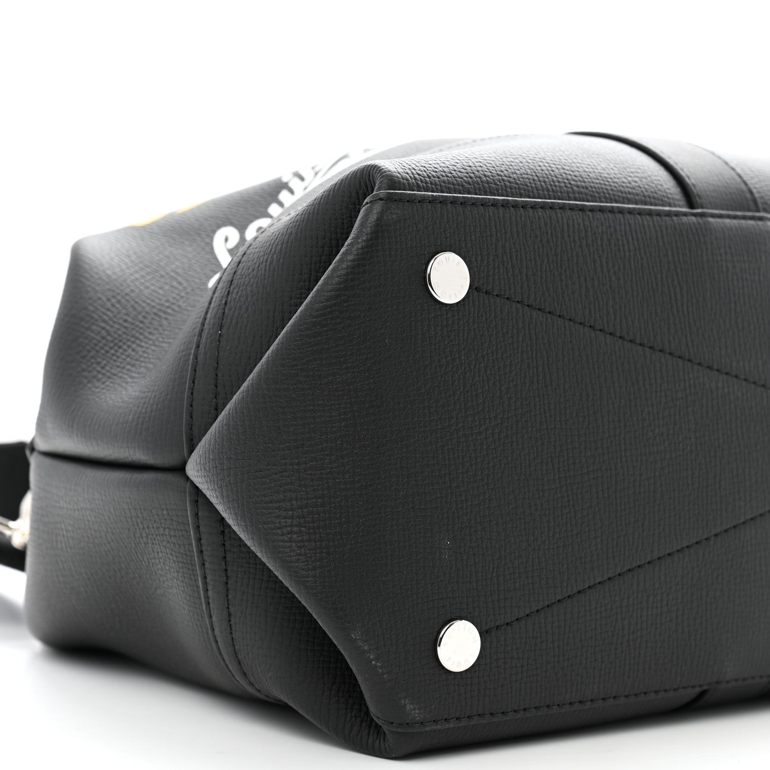Louis Vuitton X NIGO Taurillon Duck Trolley Tote Black 8 of 9