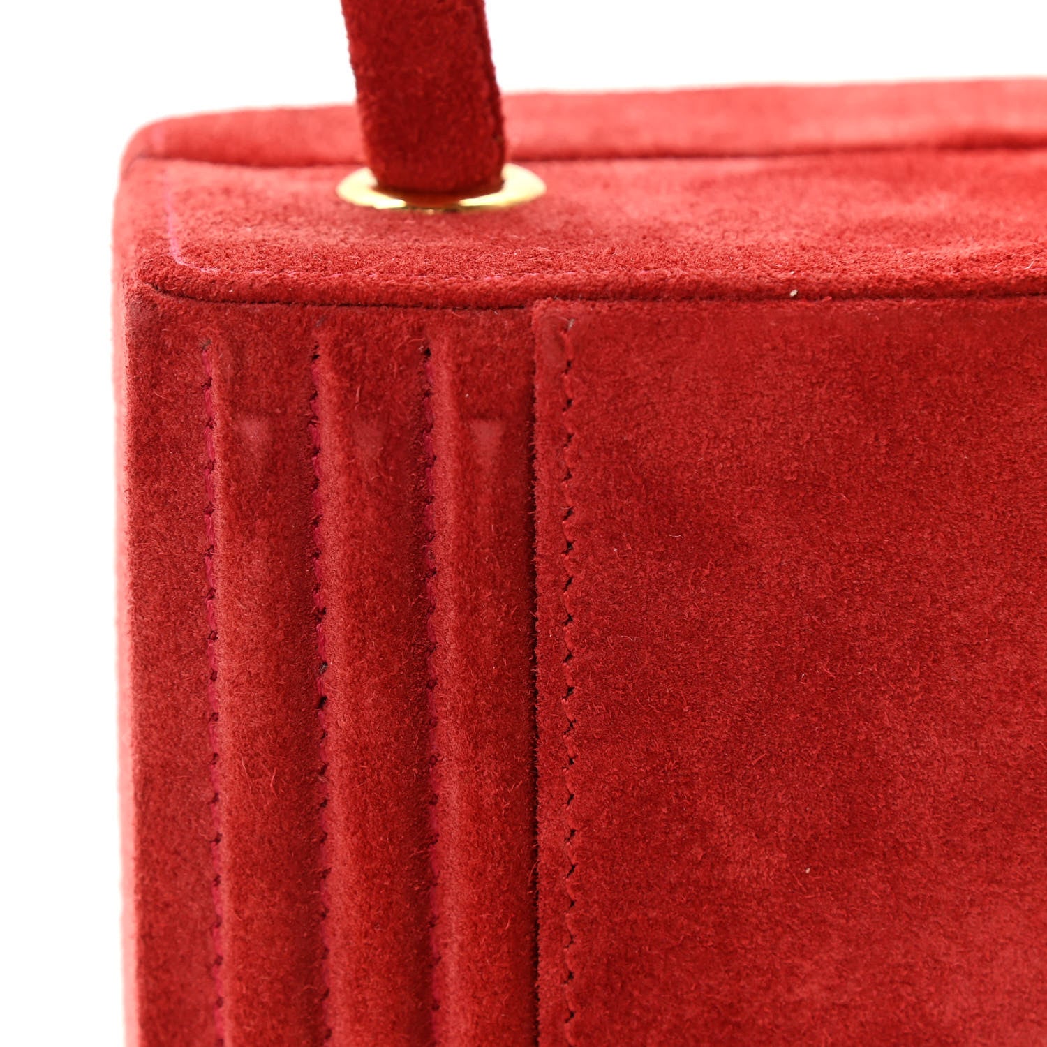 Hermes Veau Doblis Kelly Cadena Red 15 of 17