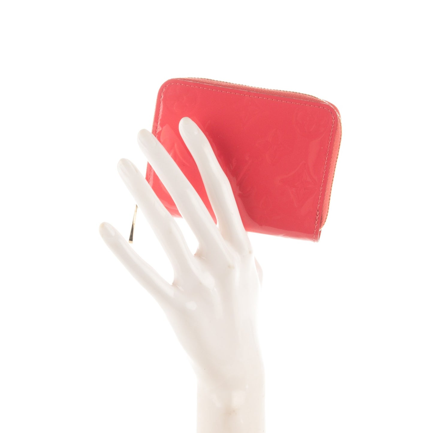 Vernis Zippy Coin Purse Rose Litchi