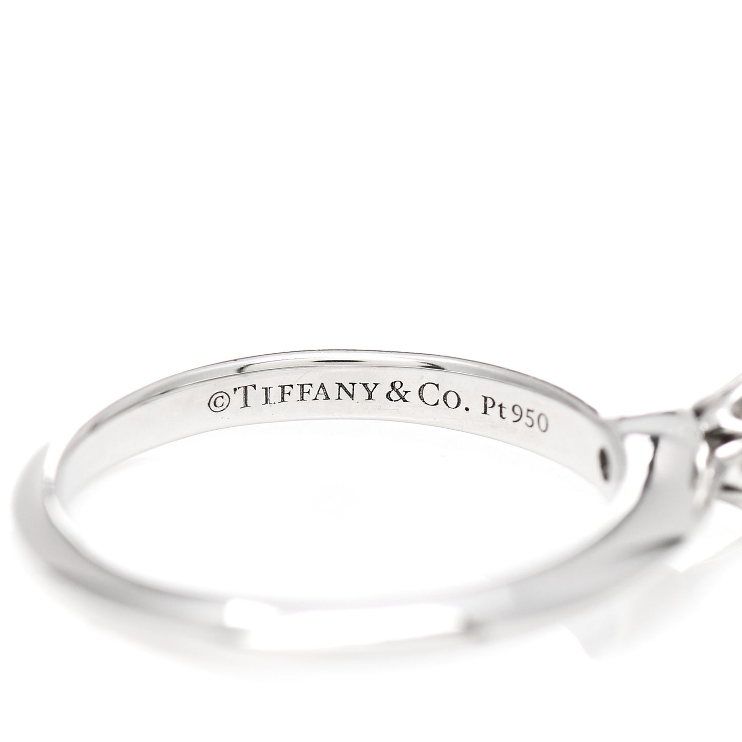 Platinum Diamond .29ct Solitaire Engagement Ring 47 4