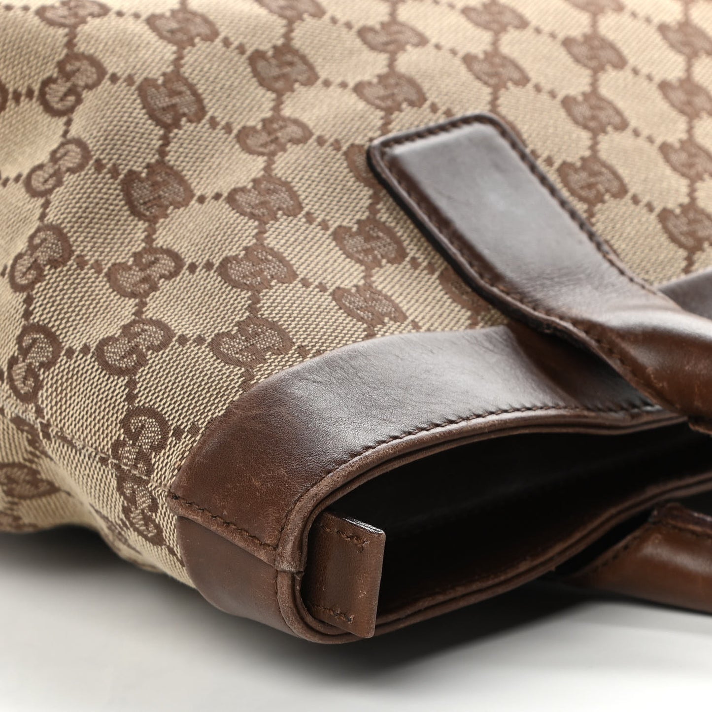 Monogram Tote Brown