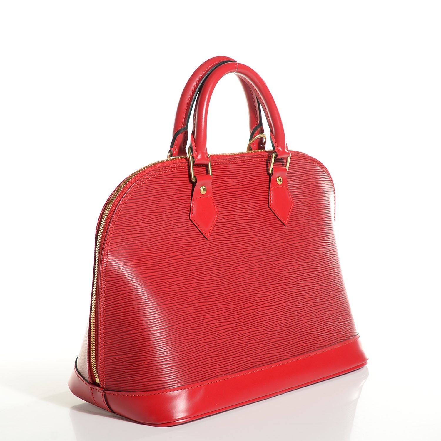 Louis Vuitton Epi Alma PM Red 3 of 7