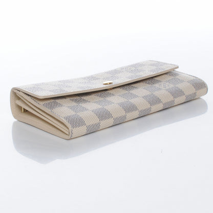 Louis Vuitton Damier Azur Sarah Wallet 4 of 7