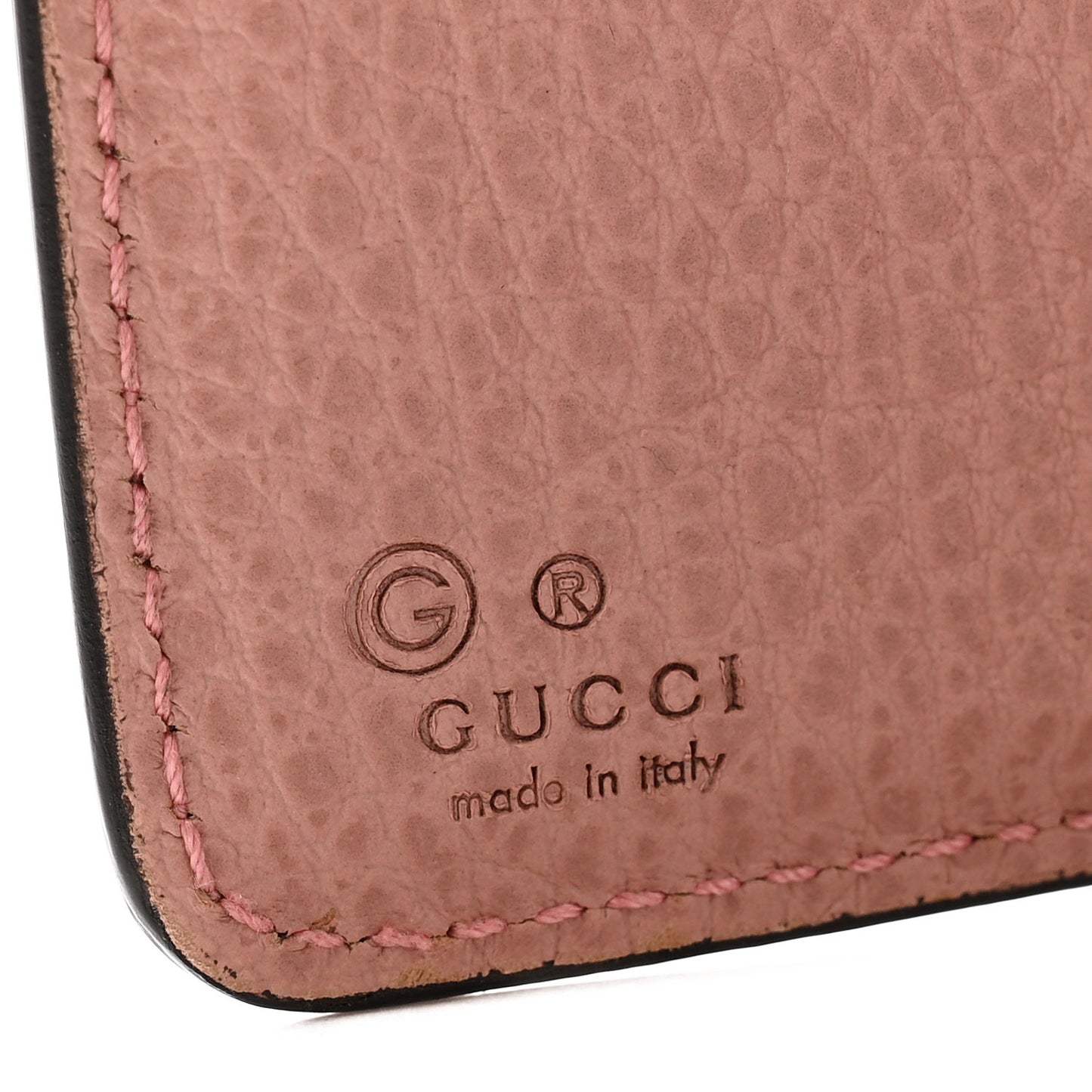 Dollar Calfskin Interlocking G Continental Wallet Soft Pink
