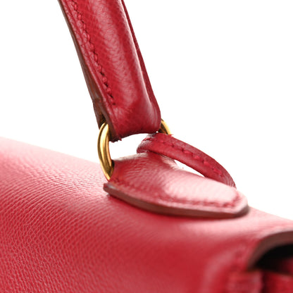 Hermes Epsom Kelly Retourne 32 Rouge Vif 11 of 14