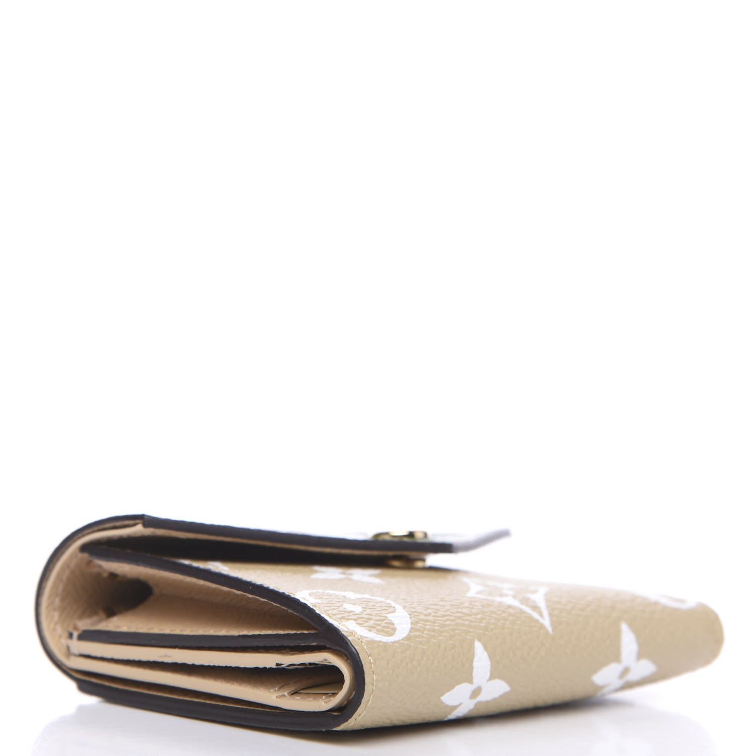 Louis Vuitton Monogram Giant Zoe Wallet Kaki 3 of 6