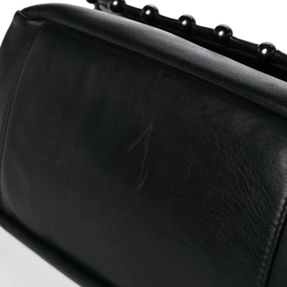 Chanel Lambskin Pearl Obsession Flap Black 13 of 14