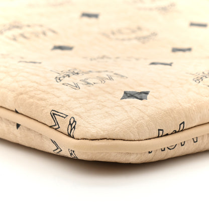 MCM Visetos Medium Crossbody Pouch Beige 9 of 9