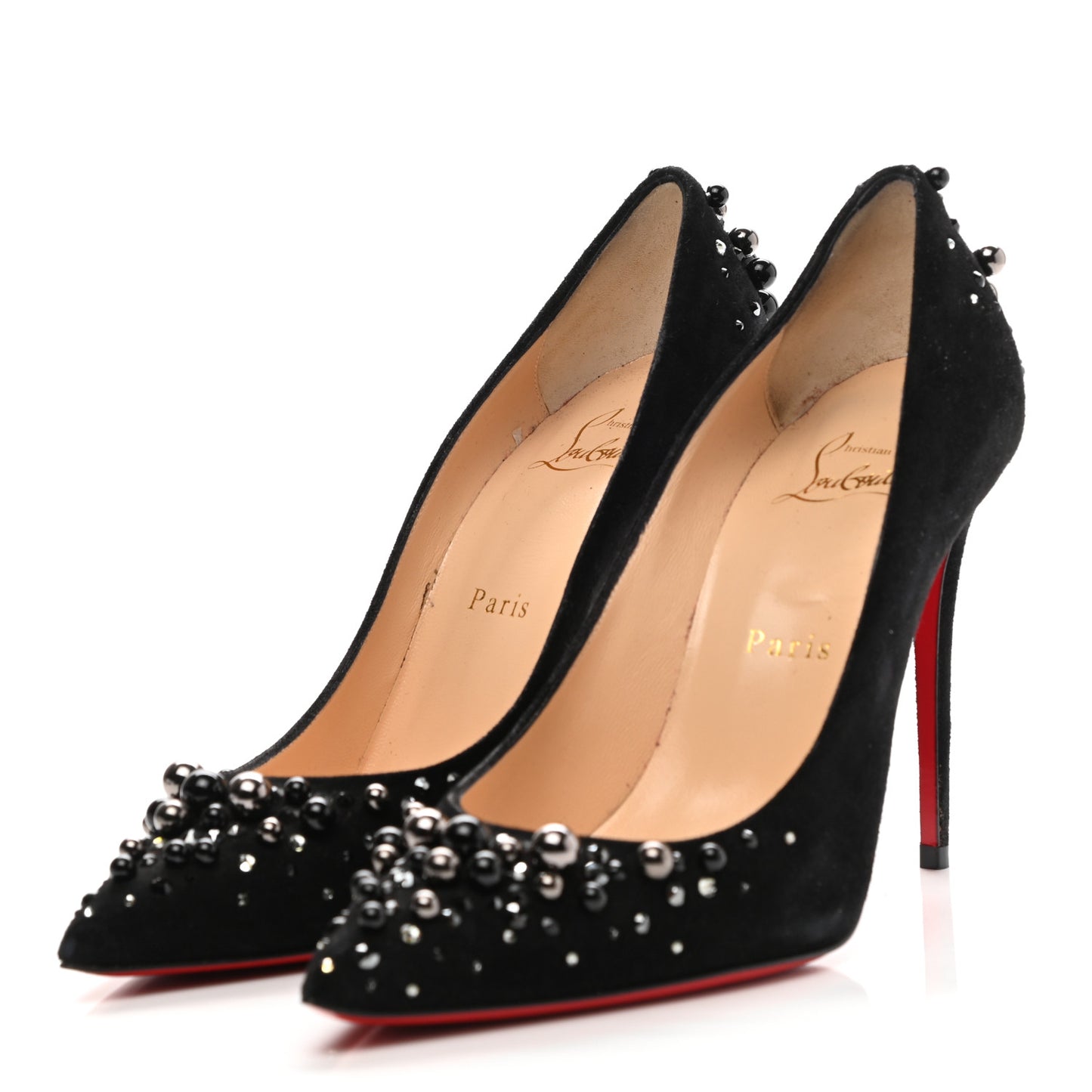 Veau Velours Candidate 100 Pumps 37.5 Black