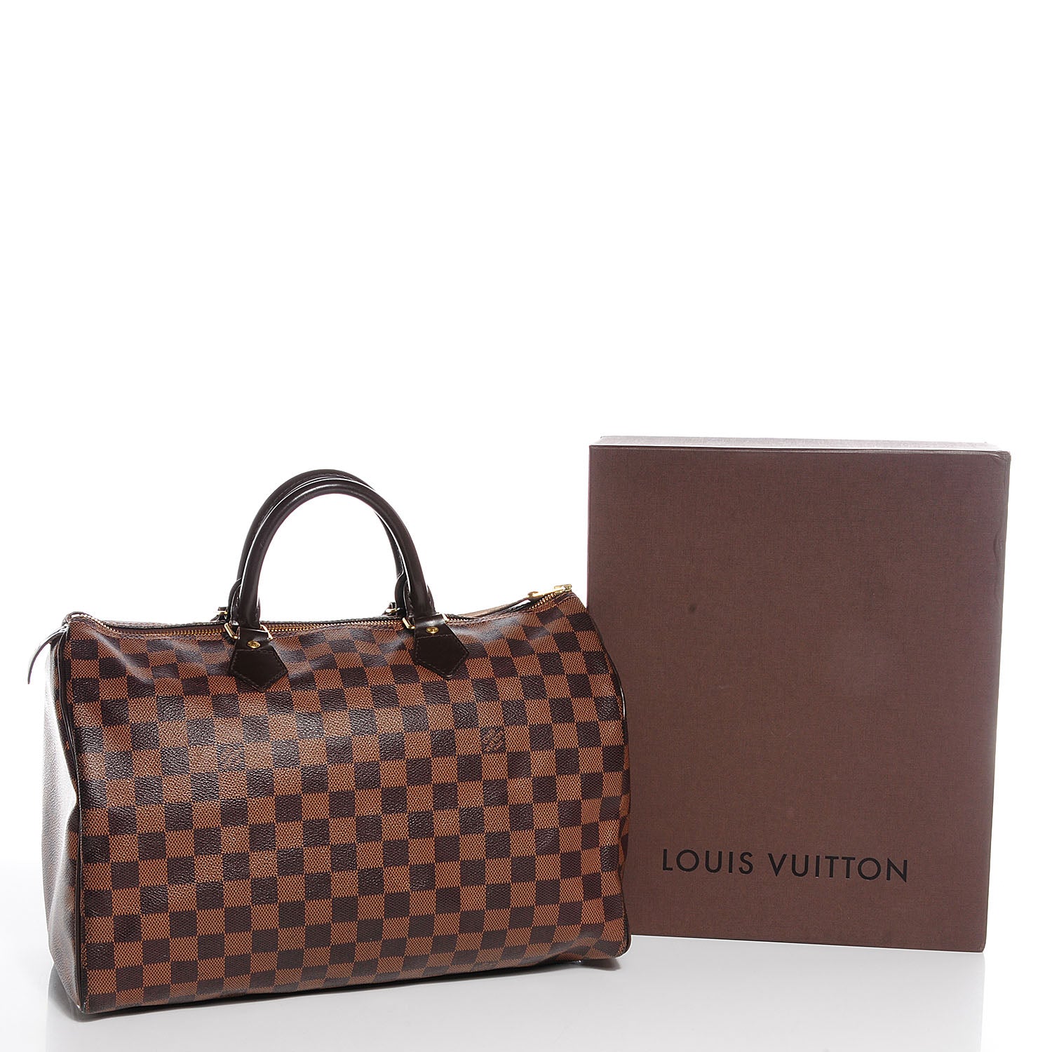Louis Vuitton Damier Ebene Speedy 35 9 of 9