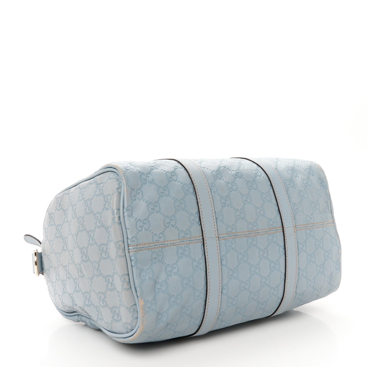 Gucci Guccissima Medium Joy Boston Light Blue 4 of 14