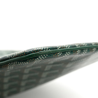 Goyard Goyardine Senat Pochette MM Green 8 of 9