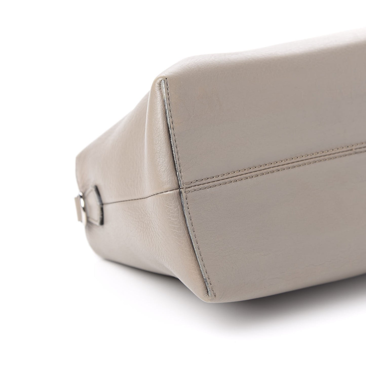 Vitello Dolce Medium By The Way Boston Bag Tortora Seppia