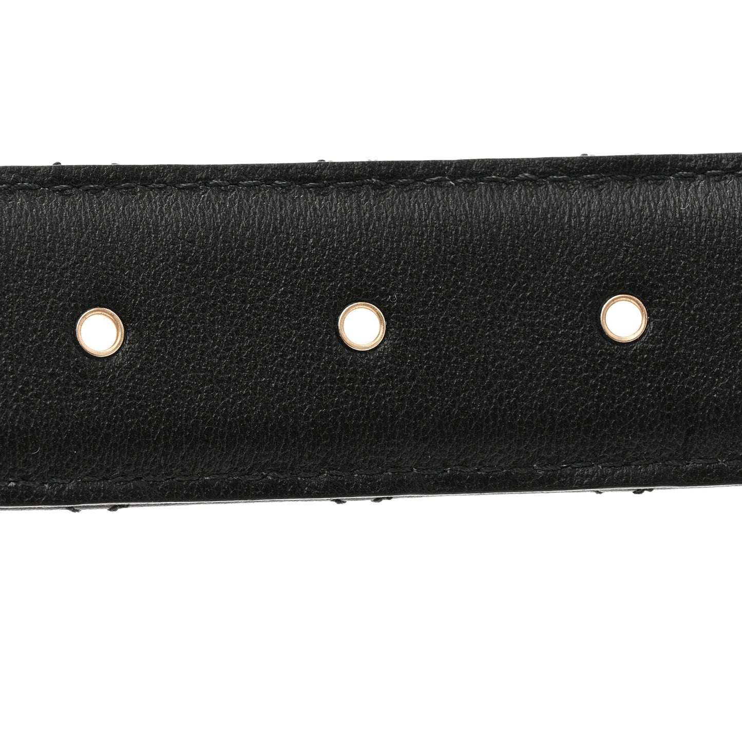 Calfskin Quilted CC Chain Belt 85 34 Black