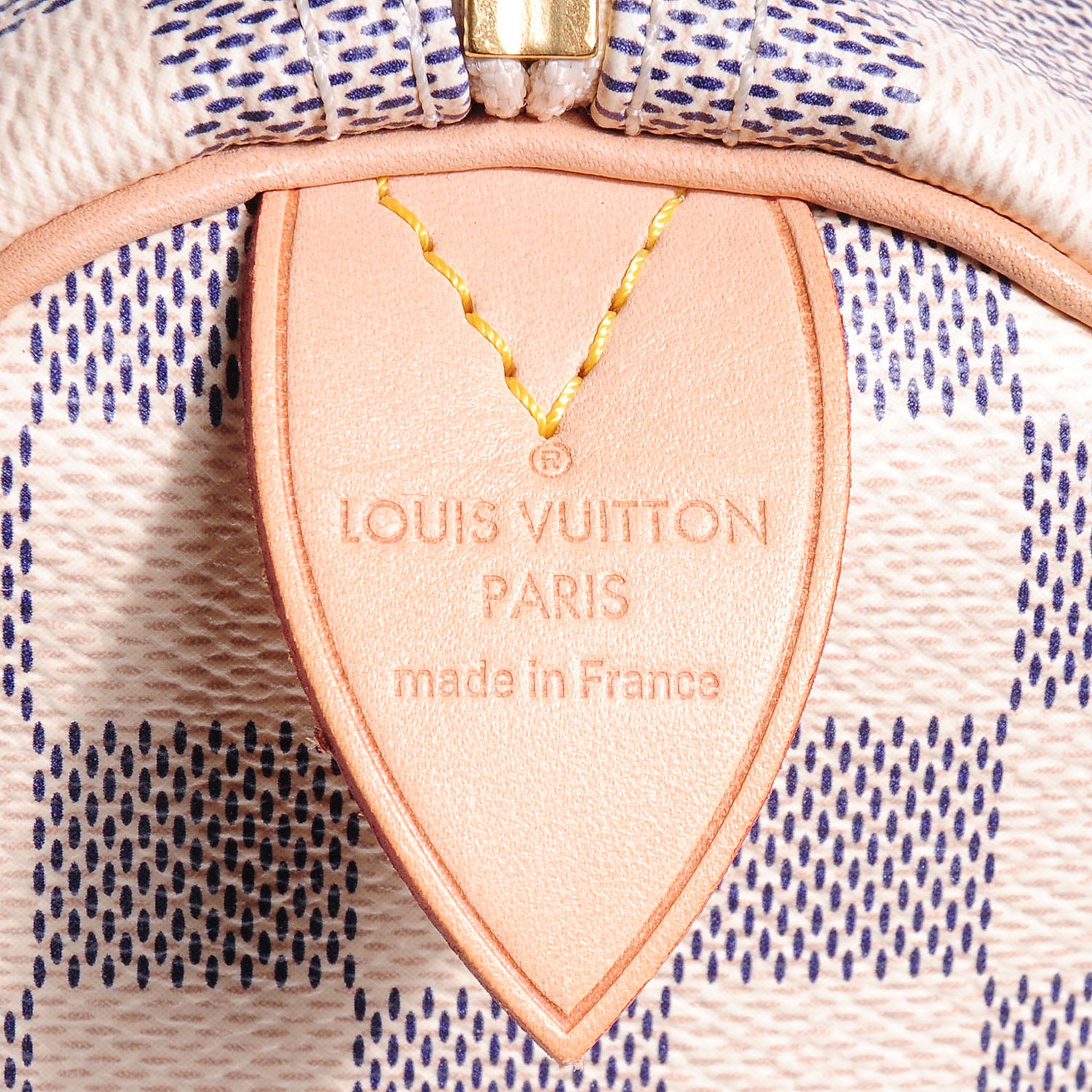 Louis Vuitton Damier Azur Speedy 30 7 of 7