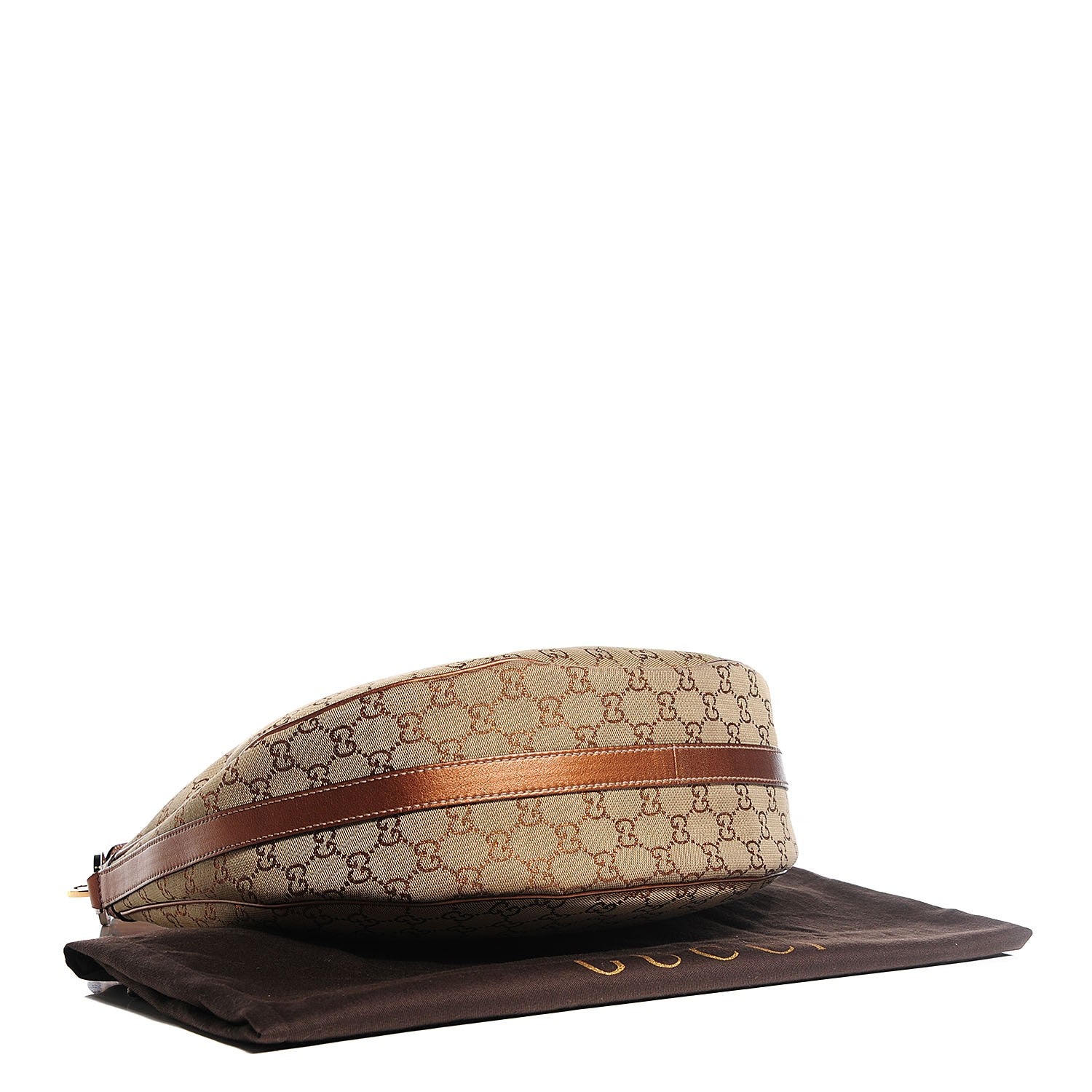 Gucci Monogram GG Twins Medium Hobo Bronze 4 of 7