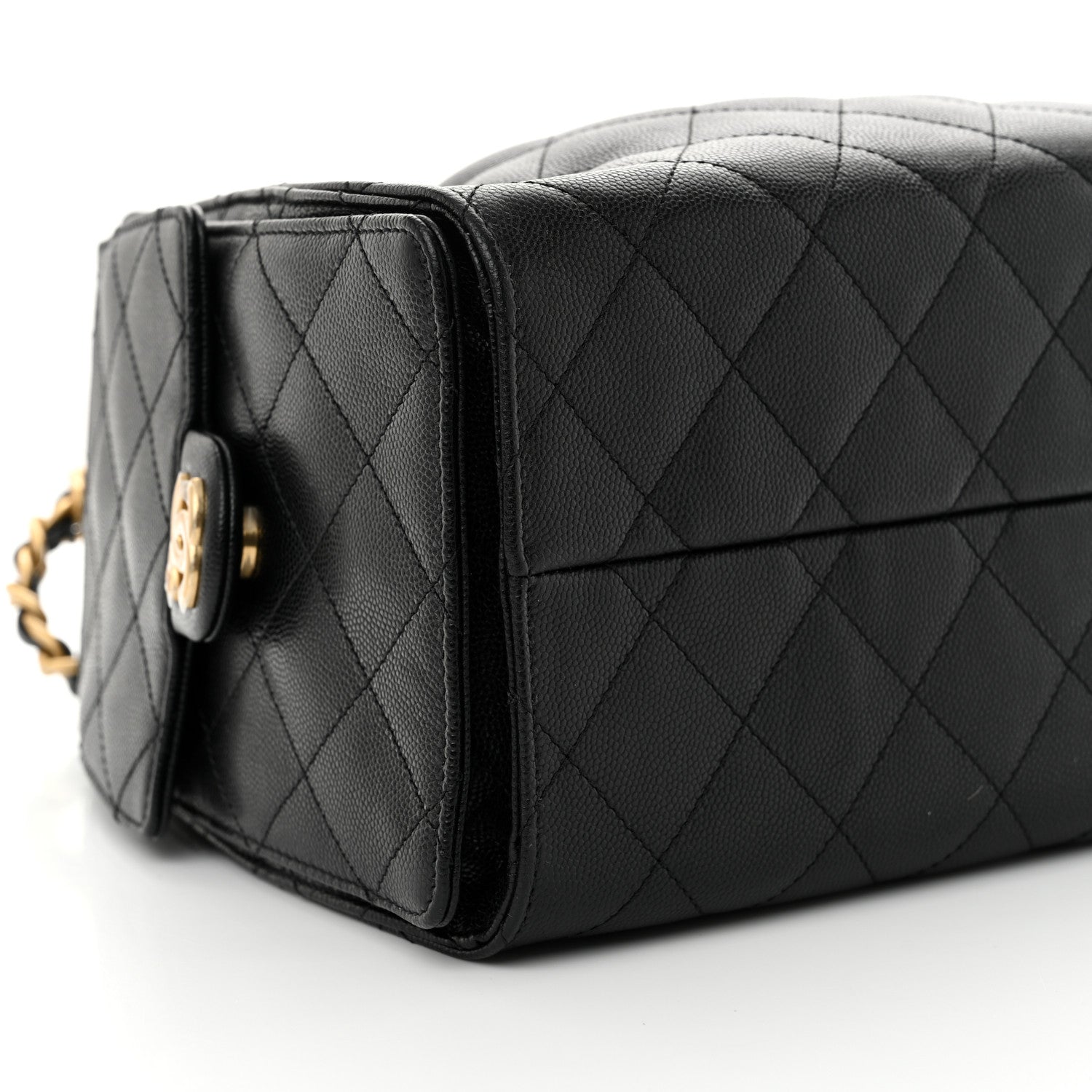 Chanel Caviar Quilted Small Chanel 25 Handbag Black 9 of 11