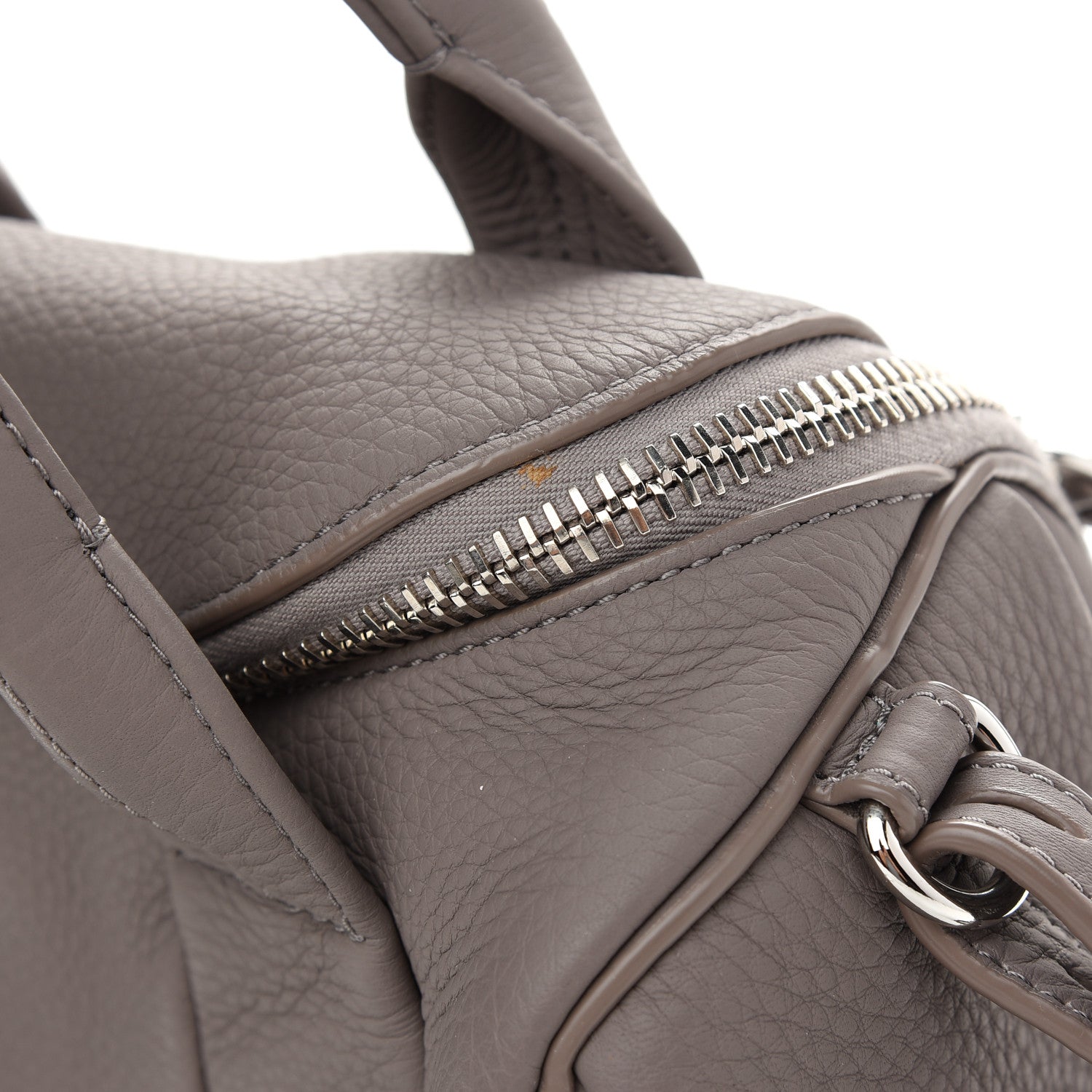 Alexander Wang Pebbled Lambskin Rockie Gray Rhodium Hardware 5 of 10