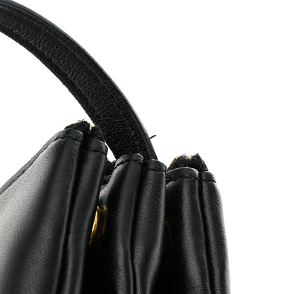 Celine Lambskin Large Trio Crossbody Bag Black 14 of 15