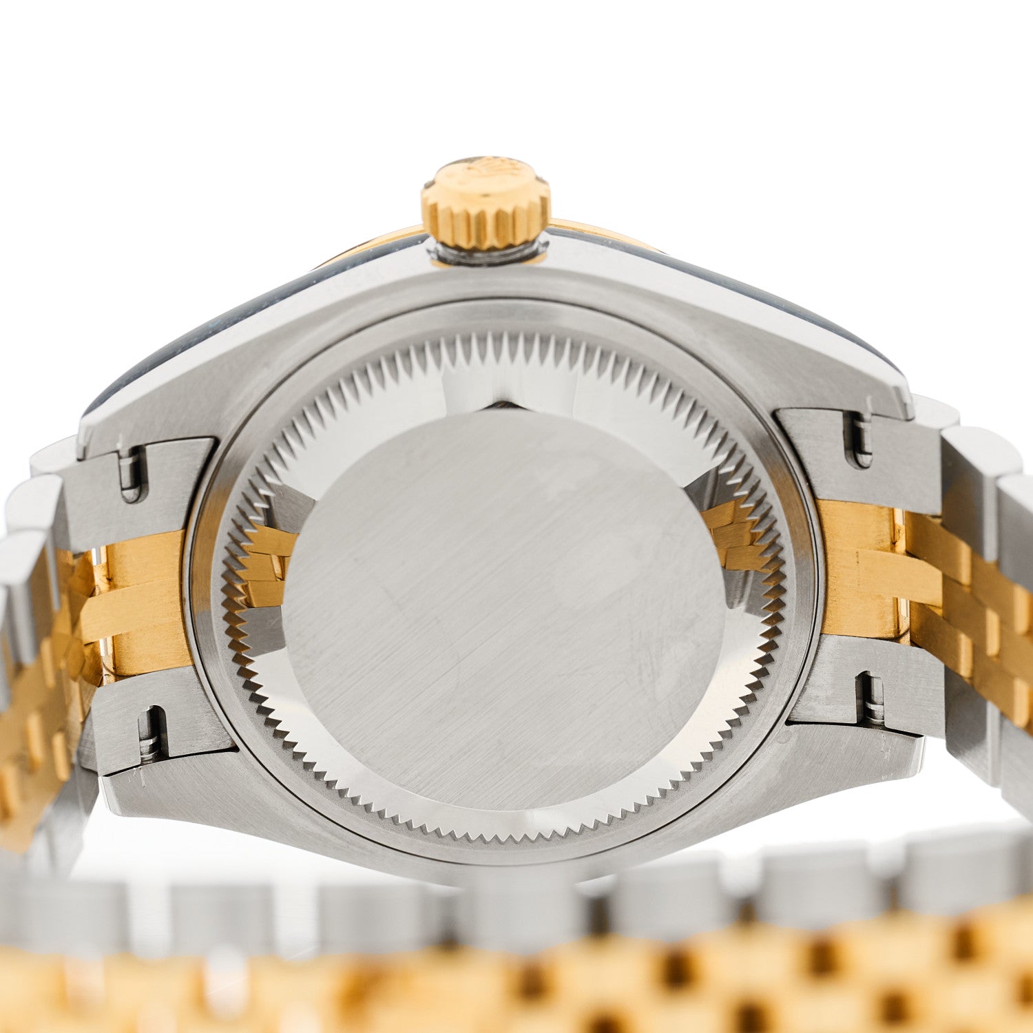Rolex Stainless Steel 18K Yellow Gold Diamond Mother of Pearl 28mm Oyster Perpetual Datejust Watch 279173 5 of 6