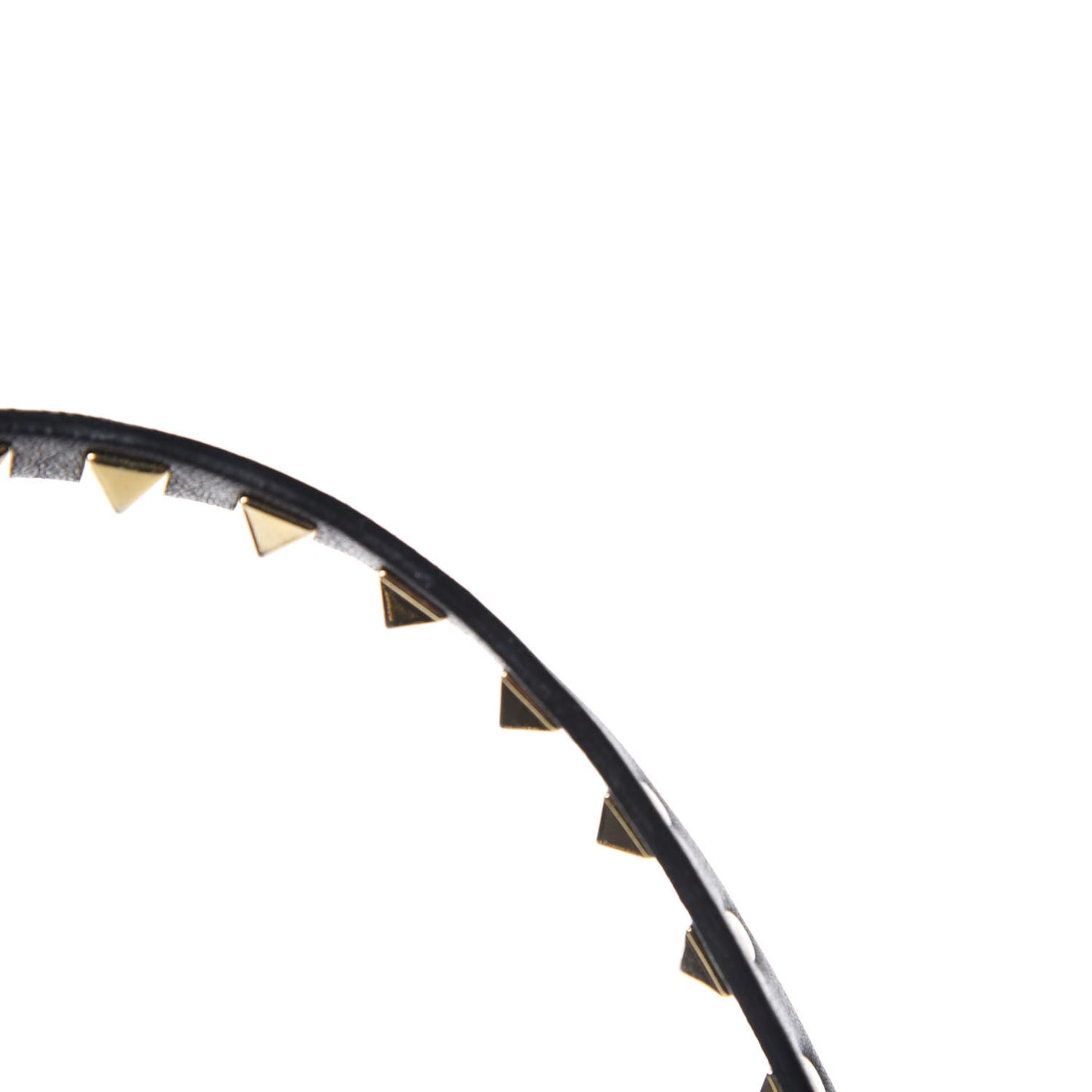 Vitello Medium Rockstud Tote Black