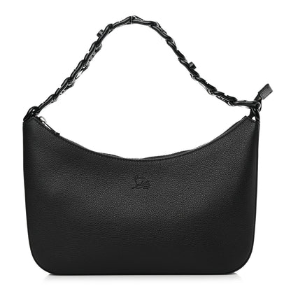 Christian Louboutin Calfskin Large Loubila Chain Shoulder Bag Black 1 of 10