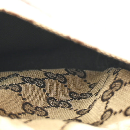 Gucci GG Monogram Double Pocket Belt Bag Dark Brown 5 of 12