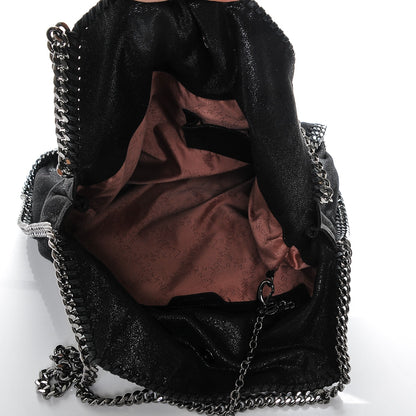 Stella McCartney Shaggy Deer Big Falabella Tote Black 5 of 7