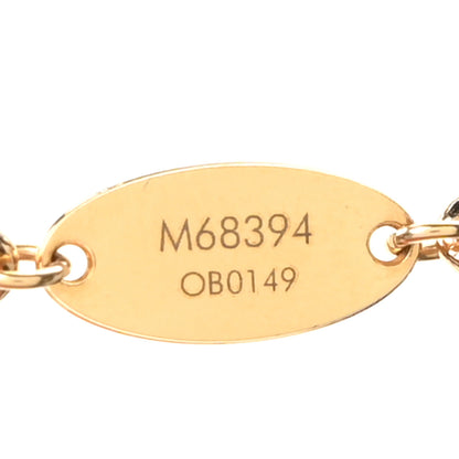 Louis Vuitton Metal Mini Boite Chapeau Pendant Necklace Gold 6 of 6