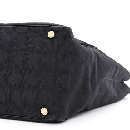 Chanel Nylon Medium Travel Tote Black 12 of 15