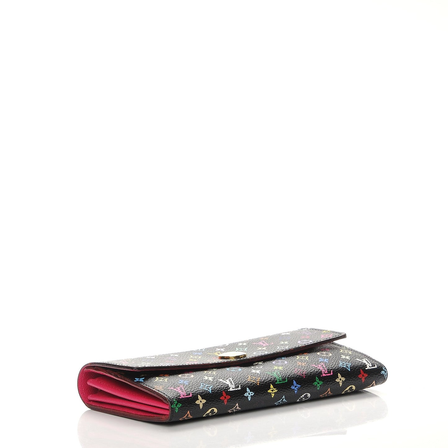 Monogram Multicolor Sarah Wallet Black Grenade