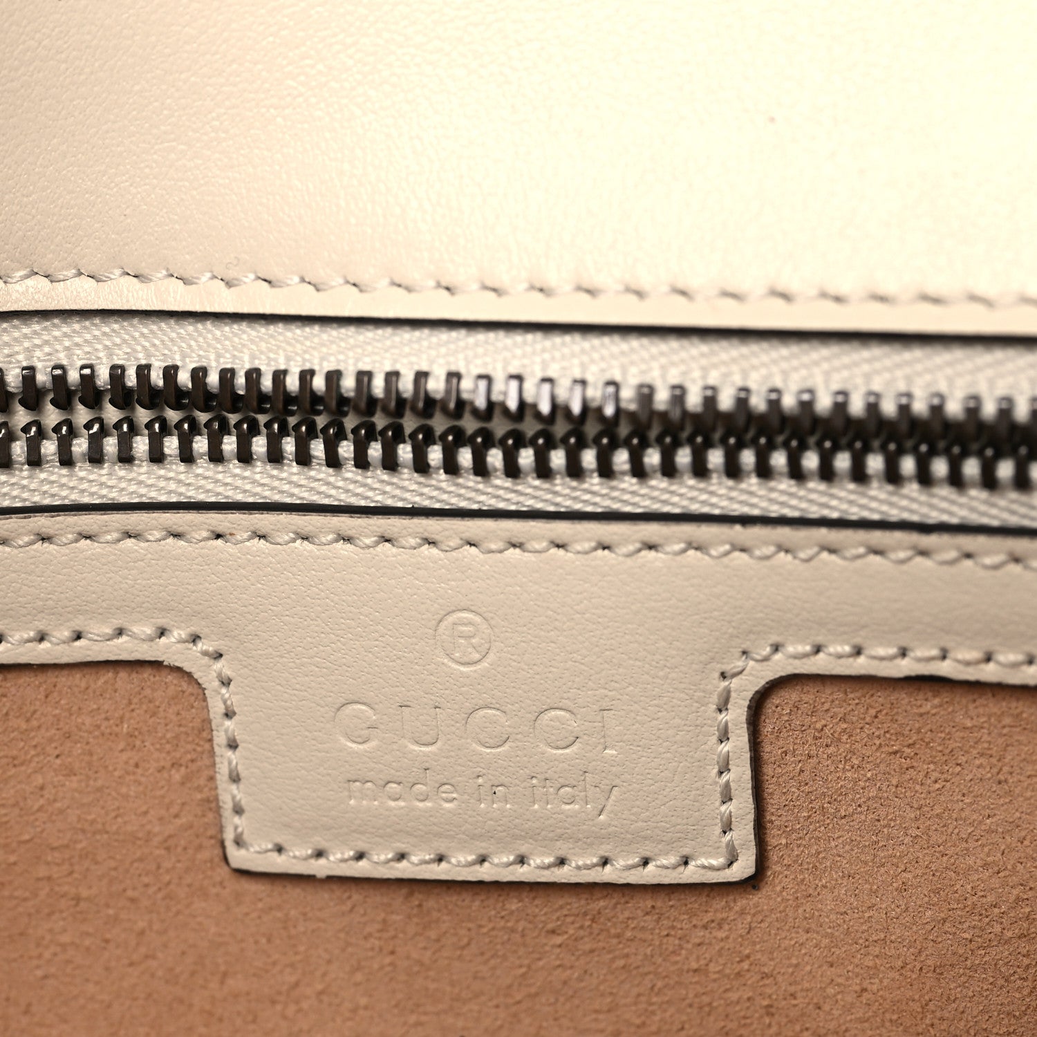 Gucci Calfskin Matelasse Small GG Marmont Shoulder Bag White 6 of 11