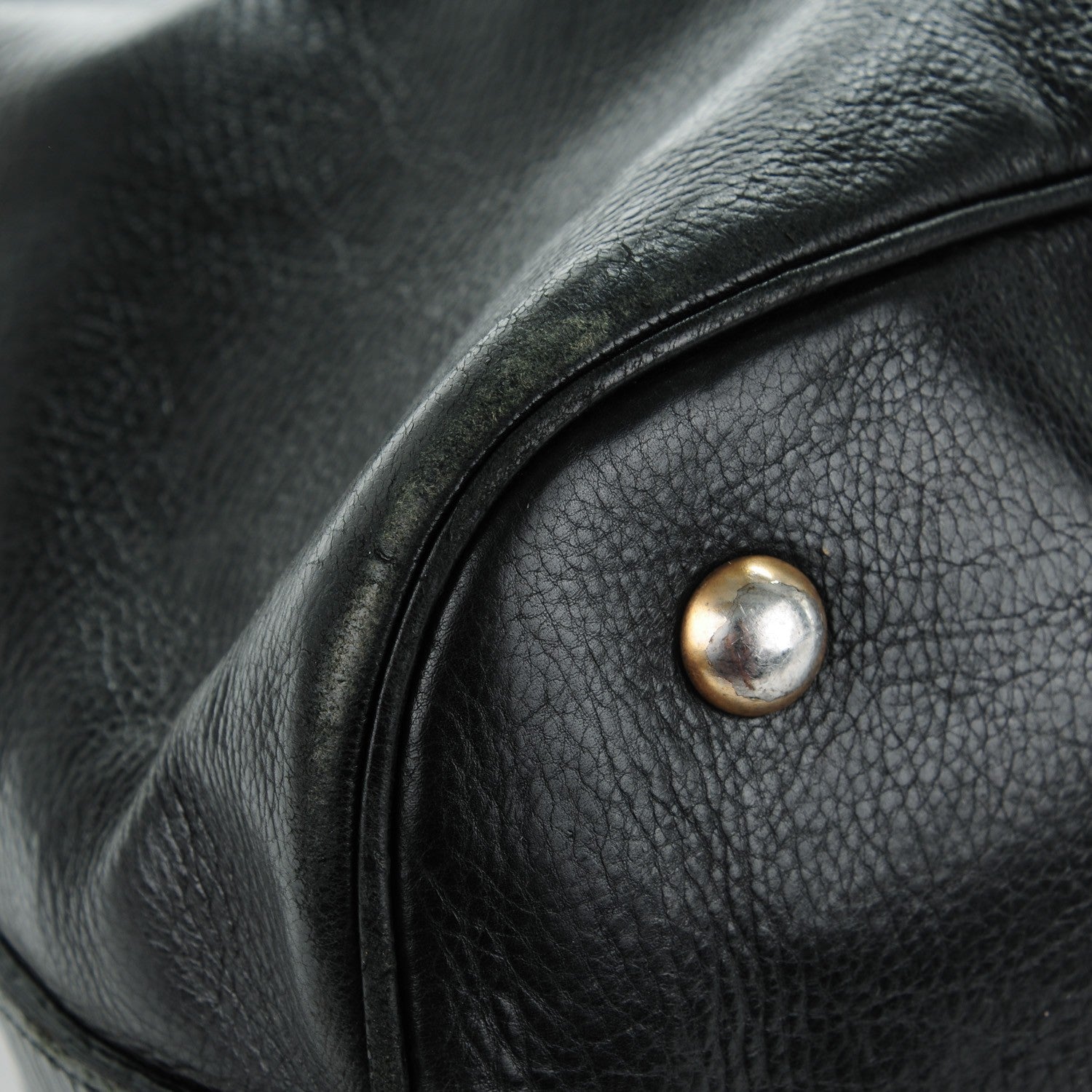 Saint Laurent Calfskin Oversized Muse Black 9 of 9