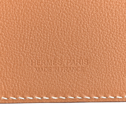Hermes Swift Stitched Dog MagSafe Card Holder Gold 7 of 7