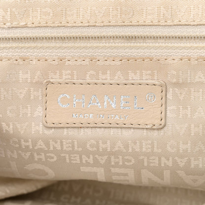 Chanel Canvas Lambskin Mademoiselle Lock Flap Navy White 6 of 16