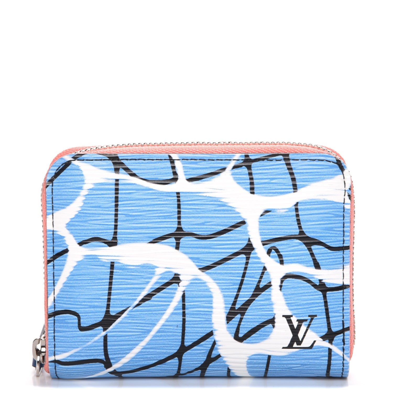 Louis Vuitton Epi Zippy Coin Purse Aqua 1 of 7