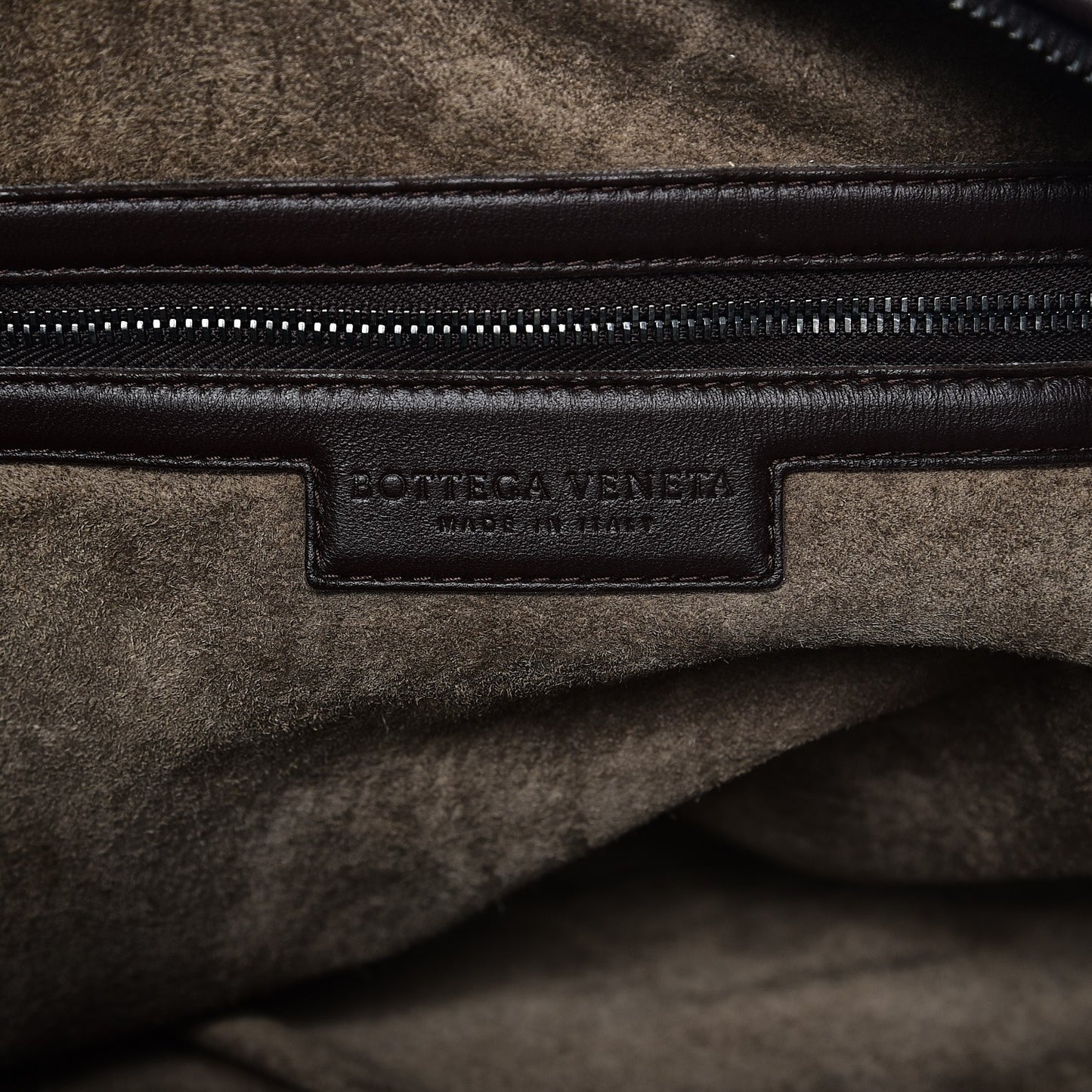 Nappa Intrecciato Maxi Veneta Hobo Ebano
